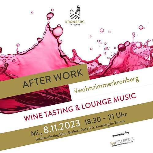 AFTER WORK WINE TASTING & LOUNGE MUSIC

Morgen ist es endlich soweit:
Gemeinsam mit Hellriegel Feinkost laden wir ab...