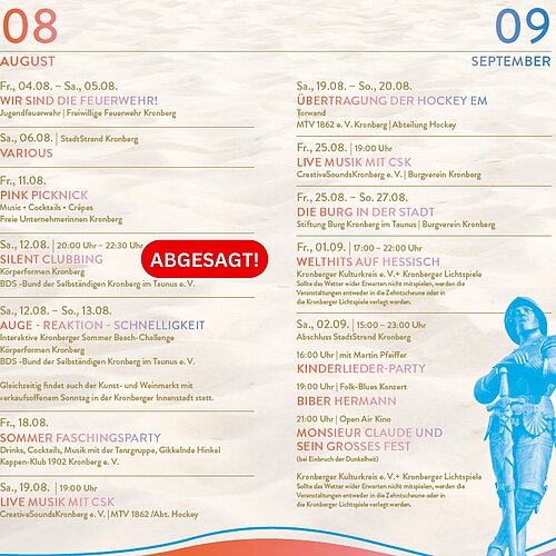 +++ ABGESAGT +++
Kein Silent Clubbing am 12. August !!!

Leider müssen wir das Silent Clubbing am StadtStrand Berliner...